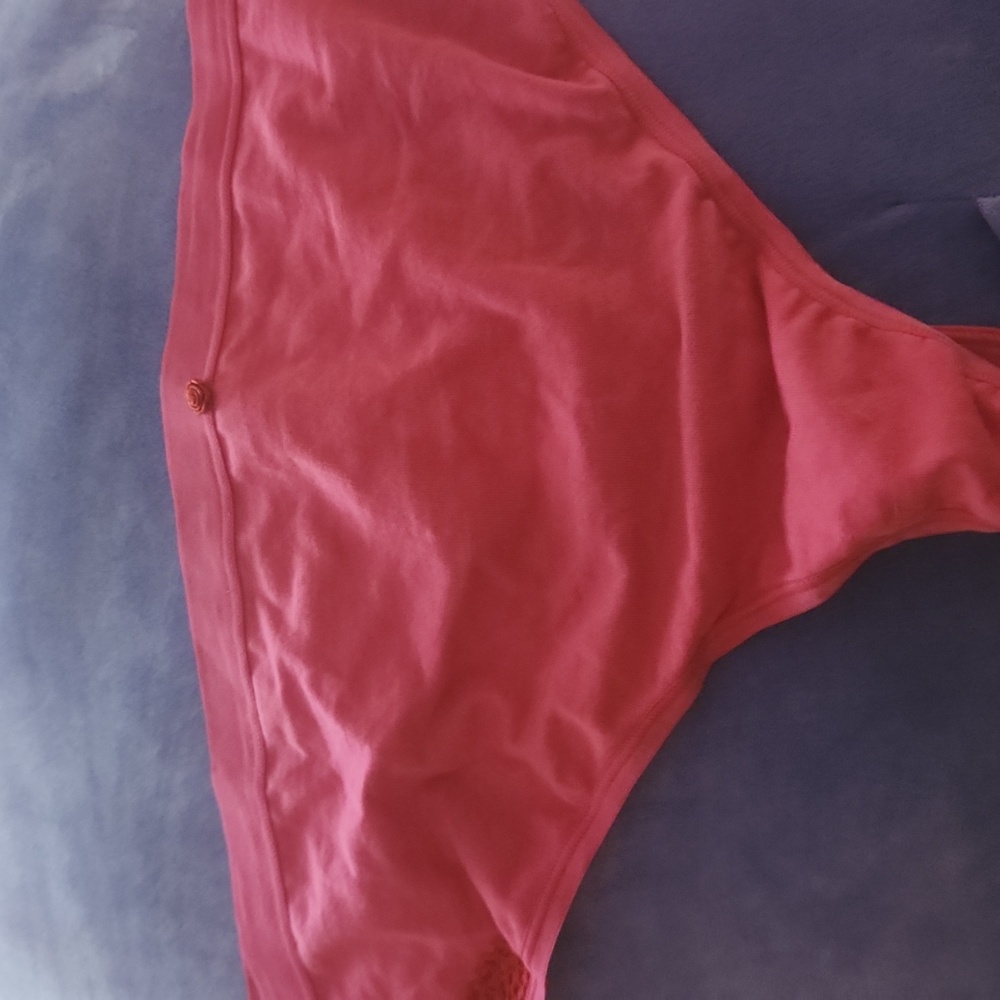 Pink thong